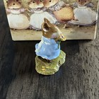 Wee Forest Folk M-233       Loves Me    Blue  Retired   W box