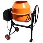 5 3 Cf Electric Cement Concrete Stucco Mortar Mixer Steel Drum Mixer 2 3hp