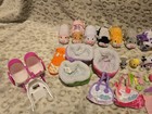 Zhu Zhu Pets Hamster Hangout Carrying Case 8 Pets 3 Baby Pets plus Accessories