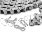60h Roller Chain Heavy Duty For Sprocket 50 Feet With 10 Connecting Links 