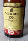 Seagram s Vo Canadian Whisky Vintage Mini Twa Airline Bottle 1 10 Pint