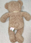 First   Main Benjamin Bear Plush 12  Brown Teddy Gold Bow 1754 Beanie Lovey