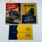 Lionel Model Trains Instruction Manual Blue Prints Plans Track Layouts 1942-1954