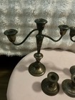Gorham Sterling Silver Candelabras International Sterling Set Of 4