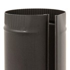 6 In  X 24 In  Black Stove Pipe