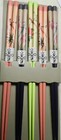 5 Birds Pair 9  Chopsticks Hair Sticks Peach Purple Mint Green Warm Coral
