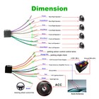 7  Inch Double 2din Car Mp5 Player Touch Screen Bluetooth Stereo Radio   Camera
