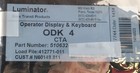 Rebuilt 510632004 Luminator Odk 4 Operator Display   Keyboard
