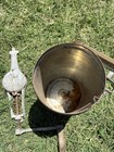 Vintage White Mountain Ice Cream Freezer Hand Crank Canister Dasher Lid 4 Quart