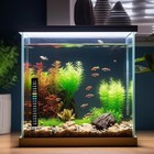Dual Fish Tank Aquarium Thermometer Temperature Sticker Celsius Fahrenheit Tools