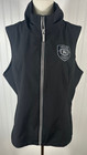 Noel Asmar Equestrian Riding Vest Back Gusset Black Women s Zip Up - Size Large
