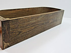 Vintage Antique Sewing Machine Cabinet Tiger Wood Drawer Bentwood Curved  3