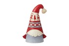 Enesco Jim Shore Heartwood Creek Nordic Noel Gnome In Flap Hat Figurine 8 7 Inch