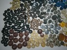 Vtg Lot Of Buttons   2 Lbs 12oz   Shell   Metal   Plastic   Carved   Batchelor