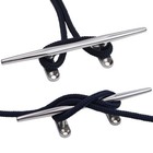 Laorde Boat Cleat 4 Inch 5 Inch 6 Inch 8 Inch 10 Inch Open Base 316 Stainless   