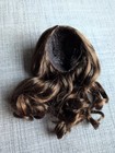 Truly Me 117 Wig B Brown Hair Highlights American Girl Doll Ooak Custom