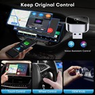 Wireless Usb Carplay Adapter Dongle For Iphone Apple Android Auto Plug  play