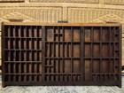 Antique Hamilton New Departure Letterpress Type Tray Printers Drawer 32 x18 