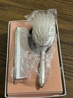 Vintage Sterling Child s Brush   Comb Set