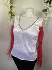 Rubies Renaissance Faire Medieval Wench Women   s Costume Top Only Size Small Guc
