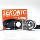   Mint   Box   Sekonic L-398 Studio Deluxe Light Meter   Case   Strap From Japan
