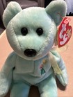 Ty Beanie Babies - Ariel The Bear Plush Toy Mwmt s 