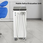 Mobile Dental Saliva Suction System 300w 400w Surgical Vacuum Suction Pump Unit