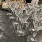 Baccarat Austerlitz Cut Crystal 6 1 4  Wine Glass Glasses Mint