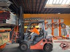 2019 Toyota 8fgu25 5000lb Used Pneumatic Forklift Sideshift Lp Gas