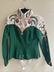 Green Custom Made Western Pleasure Horsemanship Showmanship Set Womens Xs