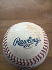 Official Rawlings Game Used Major League Baseball Mlb Real Leather  26 Fast Ship