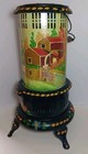 Perfection 525 Oil Kerosene Parlor Cabin Heater Stove W Orig Burner   Fuel Can
