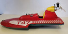 Cox Thimble Drome Water Wizard T47 Hydroplane Gas Tether Boat  049 Engine Vg