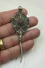 Rare Ancient Viking Amulet Silver Color Artifact Authentic Amazing Stunning
