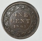 1905 B Canada One Cent Large 1