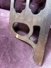 Antique Victorian Fretwork Carved Corner Wall Hanging Shelf Eastlake Walnut Wood