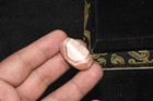 Genuine Ancient Central Asian Banded Carnelian Stone Bead With Eye