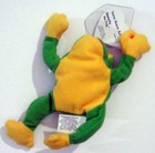 Smoochy     3 Ty    Mini Beanie Baby Mcdonalds    Happy Meal Toy Opened Bag 1999 