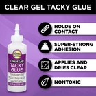 Aleene s Clear Gel Tacky Glue  4oz - Strong Adhesive For Crafts 