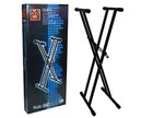 Mr Dj Ks350 Adjustable Metal Music Keyboard Electronic Piano Dual X Stand