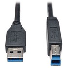 Premium Quality Black 15ft 15feet Superspeed Usb 3 0 A Male To B Male Cable Cord
