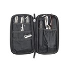 20 Pieces Civil Stainless Steel Tool Canvas Bag With Zipper Set Led Double Light