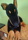 Fao Schwarz Fifth Avenue 19  Doberman Pinscher Plush