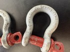2x 1 2  Crosby Screw Pin Anchor Shackle 2 Ton Wll