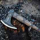 Ragnar Lothbrok Viking Axe Battle Ready Hand Forged Carbon Steel With Sheath 