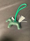 Hermes  Milo Lambskin Matte Alligator Touch Grigri Rodeo Horse Bag Charm Pm 
