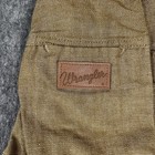 Vintage Girls Wrangler Sanforized Pants Size 8 Brown Straight Leg Western Jeans