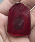 Vintage Thai Buddha Amulet Pendant In Metal Case Buddhist Talisman Collectible