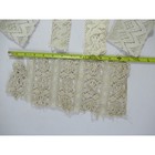 Antique 1800s Victorian Edwardian Crochet Lace Lot Handmade Cotton