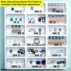 Big  152  Pc Trimmer Resistor Pot Assortment    Popular Values In Many Styles   
